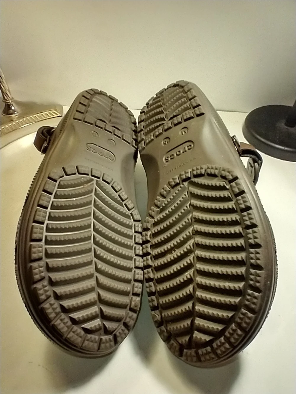 Crocs Yukon Vista II LiteRide Brown Clogs Shoes Men's sz 15 - Picture 9 of 11